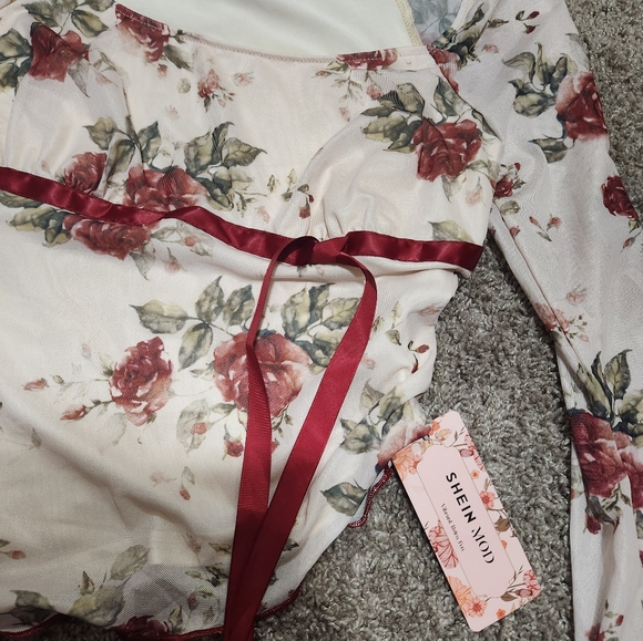 Shein Long Sleeve Women's Top, Size Large 8/10 - Picture 6 of 7